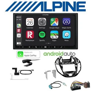 Alpine Autoradio DAB Android Apple CarPlay für Ford B-Max ab 2012 piano black - Bild 1 von 6