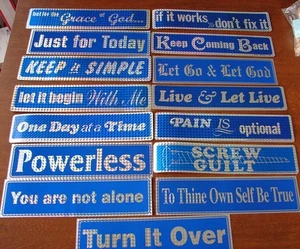 12 Step Recovery Sticker Alcoholics Anonymous Decal - Picture 1 of 15
