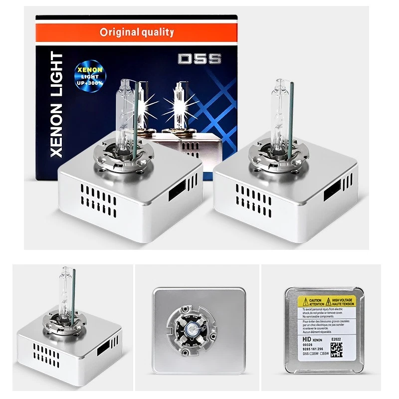 2PCS D5S 12V 35W Xenon HID Headlight Bulbs - 4300K 5000K 6000K 8000K 10000K - Image 1 of 4