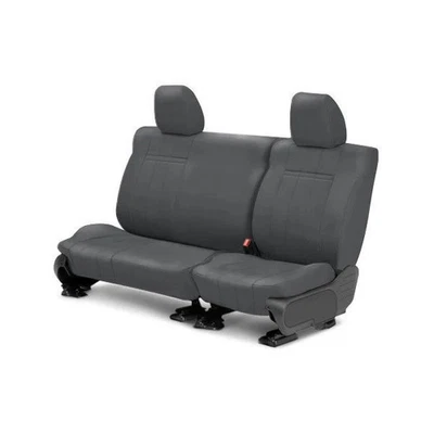 For Saturn SC1 00-02 CalTrend NeoSupreme 2nd Row Charcoal Custom Seat Covers - Image 1 of 3