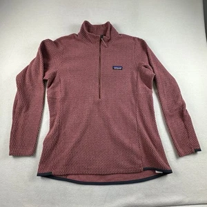 Patagonia Pullover Donna Extra Large R1 Air Zip Collo Pile Leggero Escursionismo - Foto 1 di 11