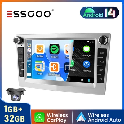 Upgrade Android14 Headunit+Cam For Vauxhall Corsa C D Astra Car Stereo GPS Navi - Image 1 of 4