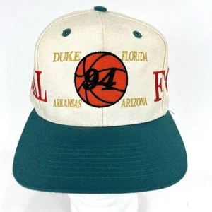 VTG 1994 NCAA Final 4 Basketball Hat Charlotte Snapback The Game Limited Ed 90s. - Picture 1 of 9