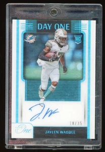 Jaylen Waddle 2021 Panini One #115 Blue /35 Miami Dolphins - Bild 1 von 2