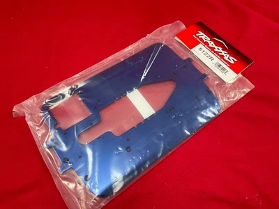 Traxxas 5122R Chassis Plate BLUE ALUMINUM 4.0mm T-MAXX CLASSIC 2.5 tra5122r - Image 1 of 3
