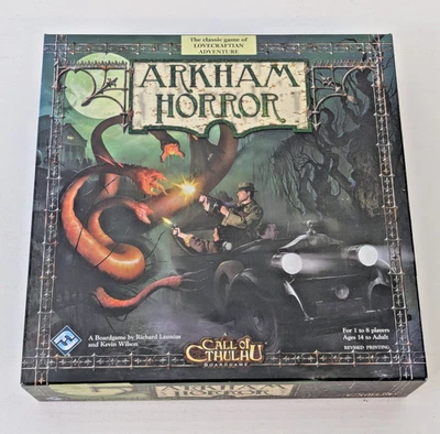 Arkham Horror The Board Game 2nd Edition 100% Complete In Box - Image 1 of 4