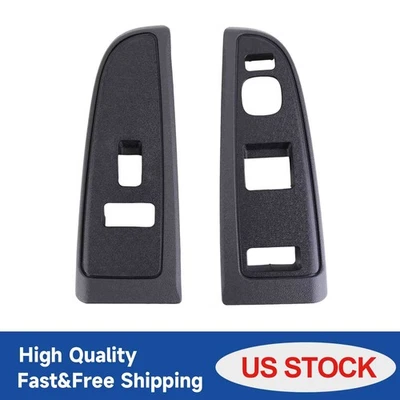 Pair Power Window Switch Bezel L&R Side for Chevy Silverado Cadillac GMC Foto 1 de 4