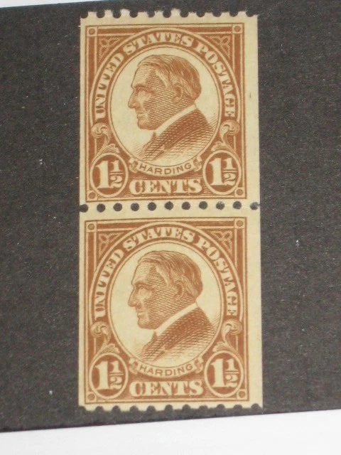 Пара вертикальных катушек USA Scott 605 как новые левая - Изображение 1 из 1