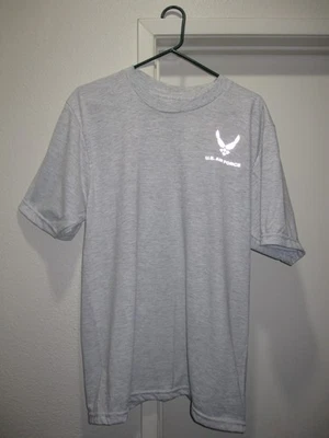 USAF US Air Force Shirt IPTU Physical Training Reflective PT Gear T Shirt - Image 1 of 4