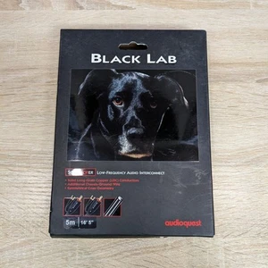 Cable de subwoofer AudioQuest Black Lab - 5 m nuevo en caja - Imagen 1 de 1