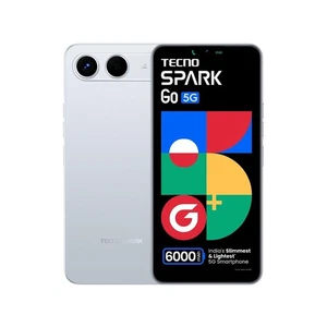 Processore Tecno Spark Go 5G (Sky Blue, 4GB RAM 128GB) Dimensity 6400 5G - Foto 1 di 10