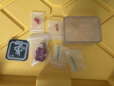 LEGO Star Wars Jaka Brick Variant Obi-Wan Kenobi Custom Minifigure Red NEW Paz - Image 1 of 2