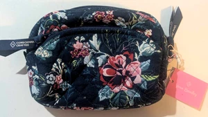 NEU MIT ETIKETT VERA BRADLEY ROSE TOILETTE REISSVERSCHLUSS MINI KOSMETIK ETUI - Bild 1 von 2