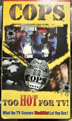 COPS - Too Hot for TV (VHS) - Image 1 of 3