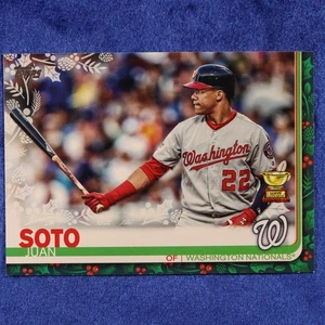 2019 Topps Holiday Card #HW8 Juan Soto (js59) - Picture 1 of 2