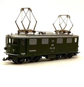 BEMO H0m 12mm  Elektrolokomotive Ge 4/4 der RhB Rhätrische Bahn 608,  RV05 - Picture 1 of 8