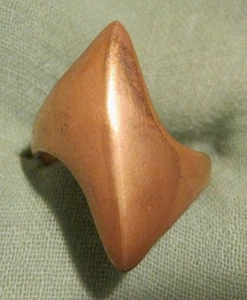 Ring, Bronze, Gr. 52 (16,4), Länge 2,5 cm. - Picture 1 of 1