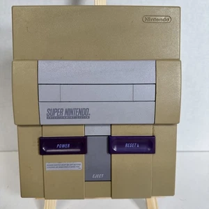 Super Nintendo Entertainment System SNES SNS-001 System Console Only For Parts - Picture 1 of 12