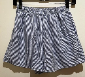 Subdued (Italy) Blue & White Pinstripe Women's Shorts ~ Size Medium - Picture 1 of 6
