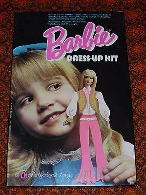 COLORFORMS  BARBIE DRESS UP KIT  MATTEL  MIB UNUSED  1970  USA Foto 1 de 3