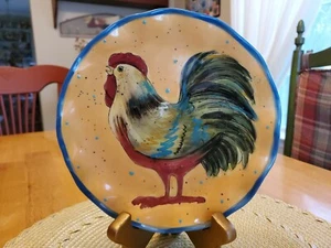 Certified International Country Collage Susan Wingate 8" Salad/Dessert Plate - Picture 1 of 5
