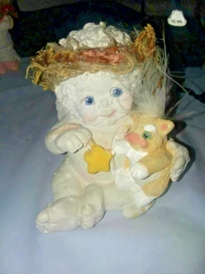 Dreamsicles LOVE MY KITTY Cast Art Angel Cherub Figurine Dv43 - Picture 1 of 5