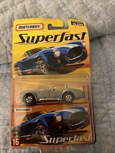 2005 MATCHBOX SUPERFAST #16 1965 SHELBY COBRA 427 SC LIMITED EDITION 1 OF 15,500 - Picture 1 of 2