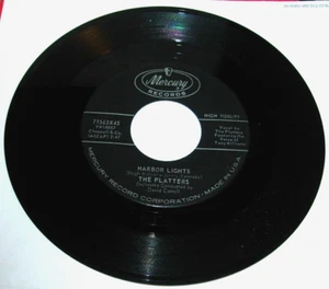 The Platters,Sleepy Lagoon / Harbor Lights,Mercury - Picture 1 of 2