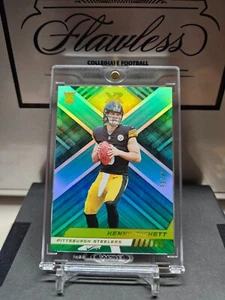 2022 Panini XR RC #101 Kenny Pickett SP Teal Holo #33/49 - Picture 1 of 3