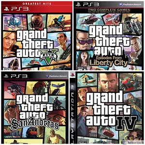 Grand Theft Auto PlayStation PS3 Retro Games - Choose Your Game - Collection - Picture 1 of 10