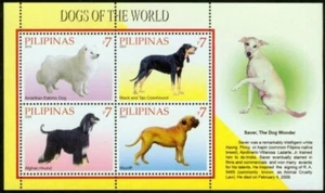 Philippines #3327 Dogs of the World Souv. Sheet (Mint, Never Hinged) - Picture 1 of 1