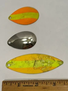 Set of 3 Vintage Fishing Spoons - Picture 1 of 3