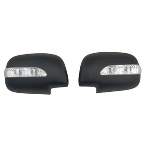 For Lexus RX330 2003-2009 Matte Black Side Mirror Covers With Led Light Trim - Imagen 1 de 5