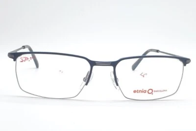 Etnia Barcelona Raymond Oval Black/Blue 54x18 145 Frame Only Eyeglasses  - Image 1 of 4