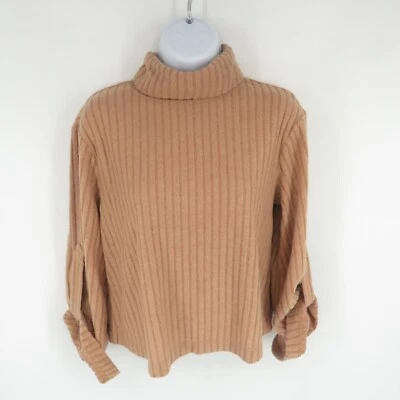 THE LIMITED Petite XS Rib Hacci Knit Turtleneck NWT $69 - Image 1 of 4
