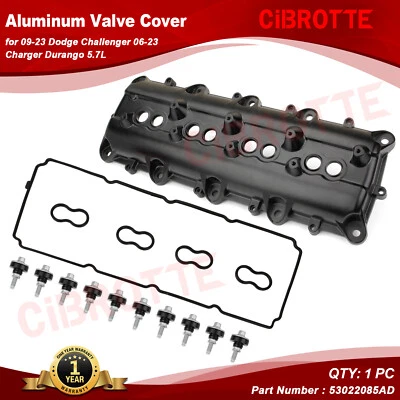 Upgrade Aluminum Valve Cover for 2009-2021 Dodge Challenger Charger Durango 5.7L - Image 1 of 4