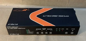 Atlona AT-HD4-V41 4x1 High Speed HDMI Switch, No PSU - USED - Picture 1 of 5