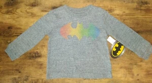 Boys Size 4T Clothing DC Comics Batman Long Sleeve Shirt Lot Of 2 - Picture 1 of 6