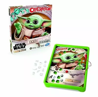 STAR WARS MANDALORIAN OPERATION HASBRO BRAND NEW BOARD GAME THE CHILD BABY YODA - Image 1 of 3