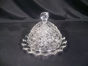 Fostoria American Butter Dish - Picture 1 of 11