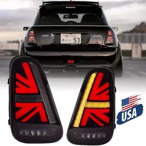 LED Tail Lights Brake Lamps For 2002-2006 BMW Mini Cooper R53 R52 R50 Left+Right - Foto 1 di 19