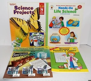 Science - Science Fair projects - - 4 books elem to middle . level - Picture 1 of 5