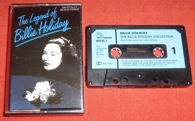 BILLIE HOLIDAY - UK CASSETTE TAPE - LEGEND OF BILLIE HOLIDAY(BEST/GREATEST HITS) - Image 1 of 4