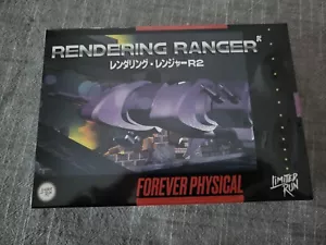 Rendering Ranger R2 Limited Run Games LRG for Super Nintendo Sealed NEW In Hand - Picture 1 of 5