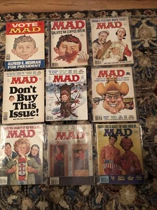 MAD 1980-1982 Lot Of 9 - Picture 1 of 10