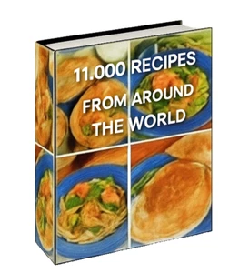 11.000 Ricette Massive PLR - Da Tutto il Mondo - Foto 1 di 2