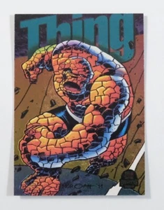 1994 Marvel Power Blast Thing Limited Edition #9 of 9 Insert Chase Card - Bild 1 von 2
