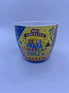 NESTLE Abuelita Mexican Hot Chocolate Coffee Mug 8 fl oz Cup De la Panza Nace - Foto 1 di 5