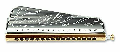 Suzuki SCT-128 Tremolo Professional Chromatic 16 Hole Harmonica