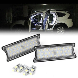 2x White LED Interior Dome Light Fit 2003-2010 BMW 5 Series E60 Sedan - Picture 1 of 8